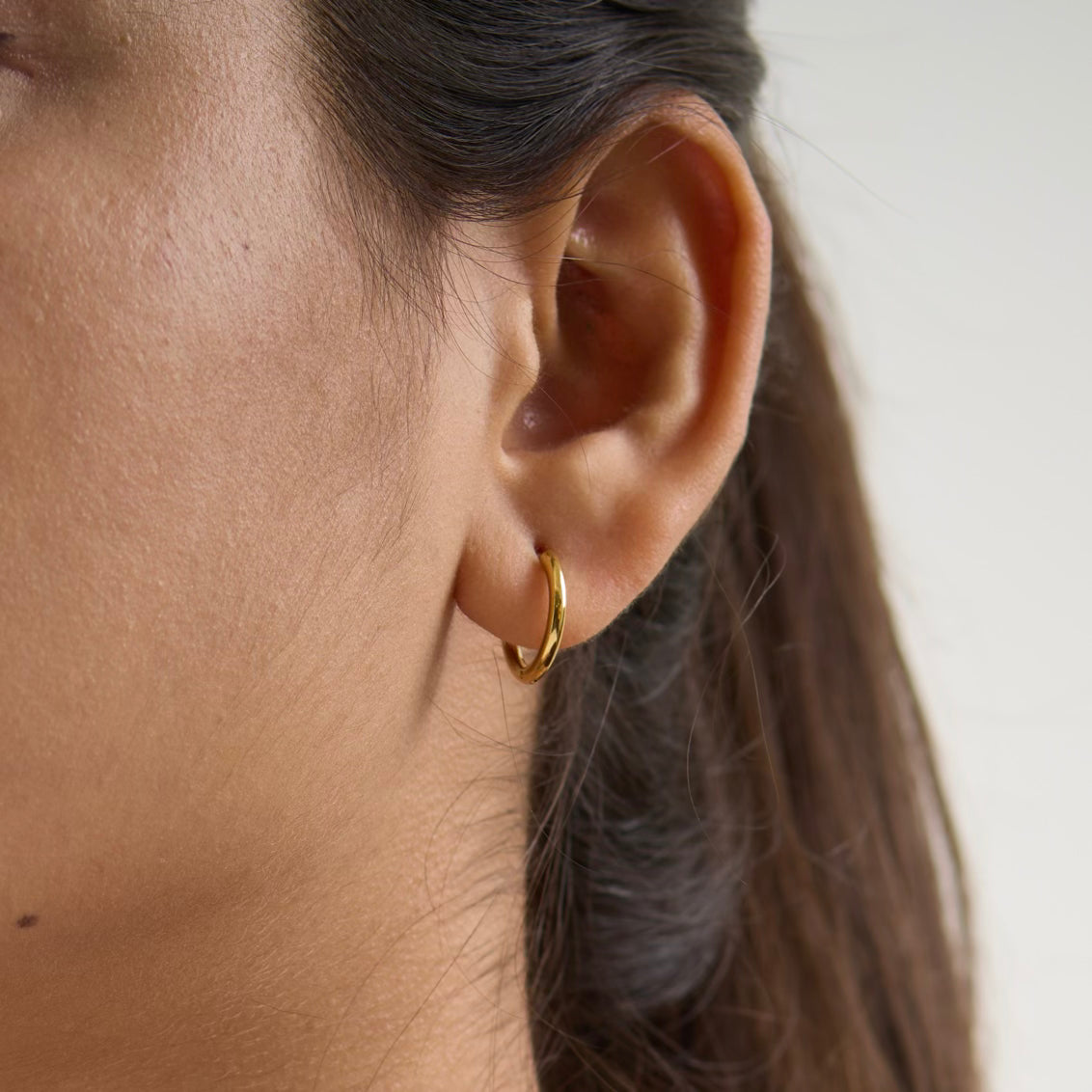18K Gold Plated Classic Little Earring