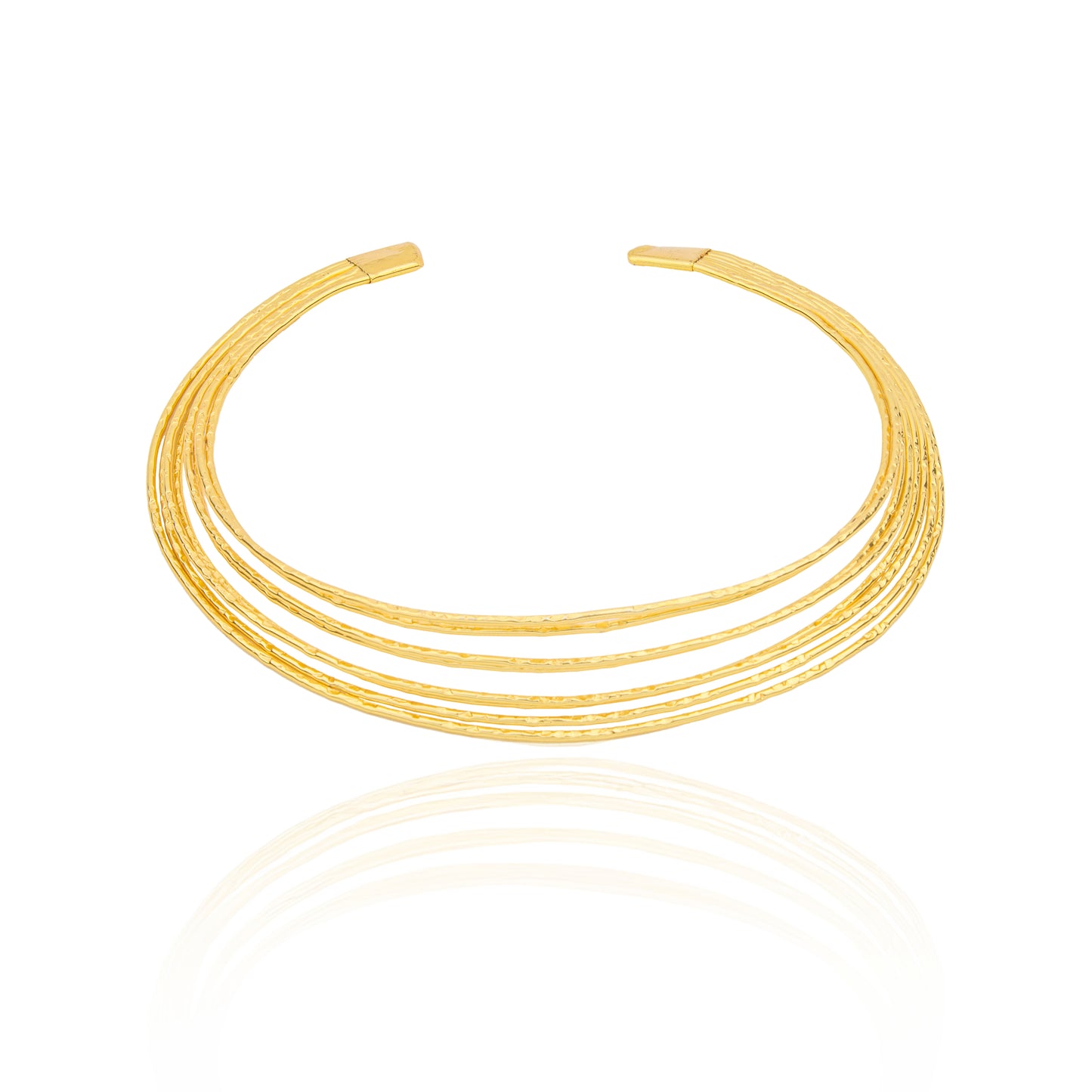 18K Gold Plated Multi Layered Haseli
