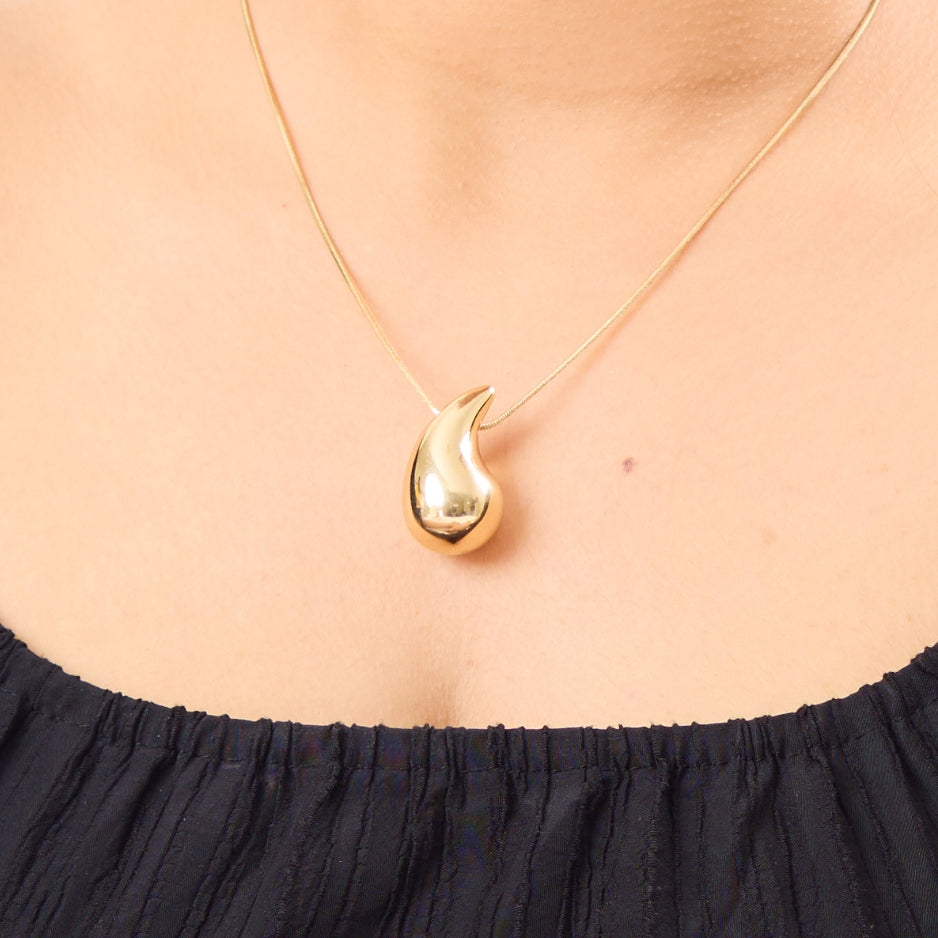 Chunky Tear Drop Necklace