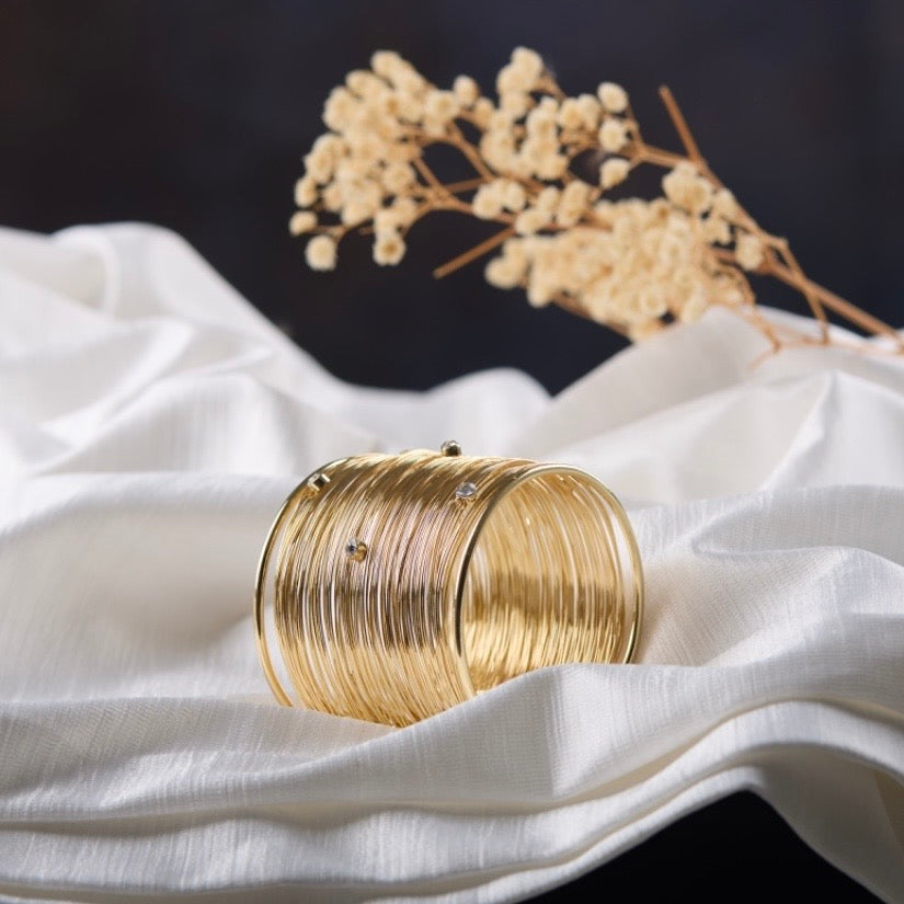 18K Gold Plated Luxe Boho Cuff