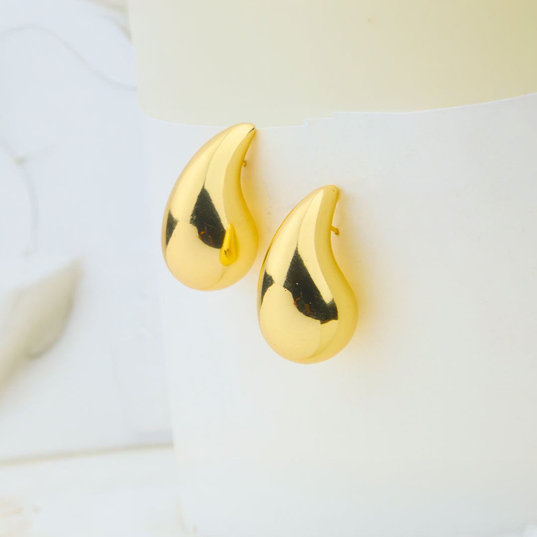 Chunky Tear Drop Earring