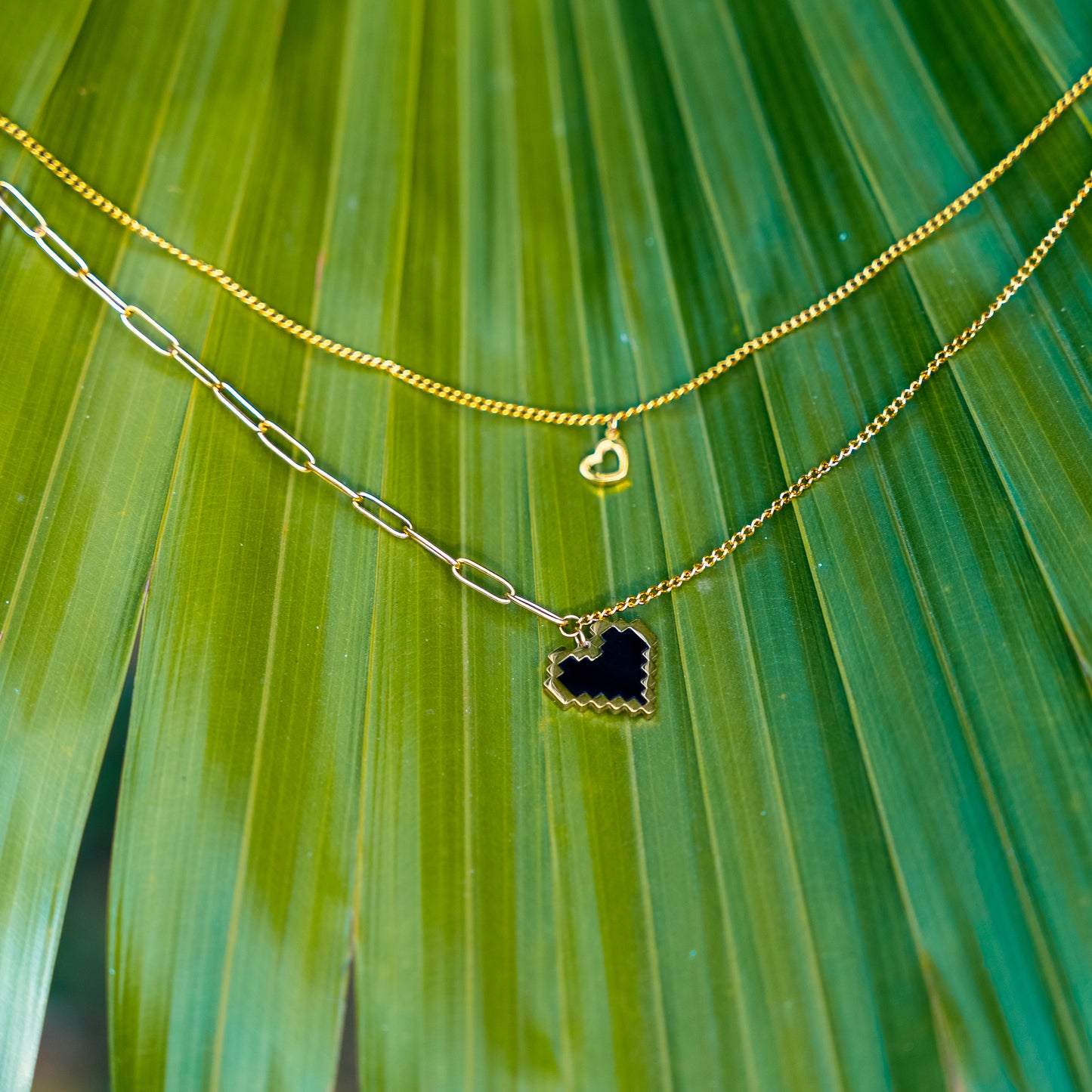 Black Heart Necklace