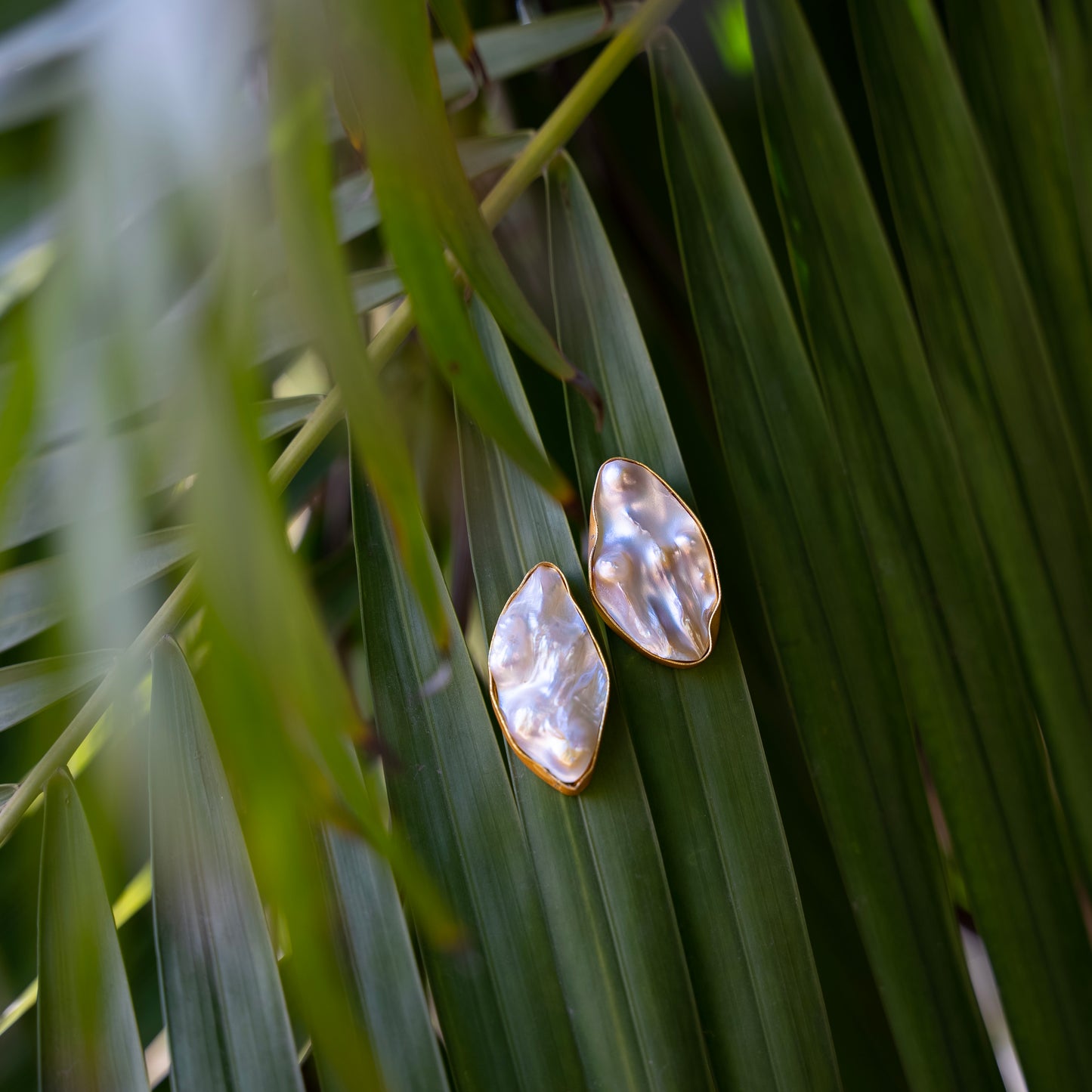 Mother Of Pearl Earring