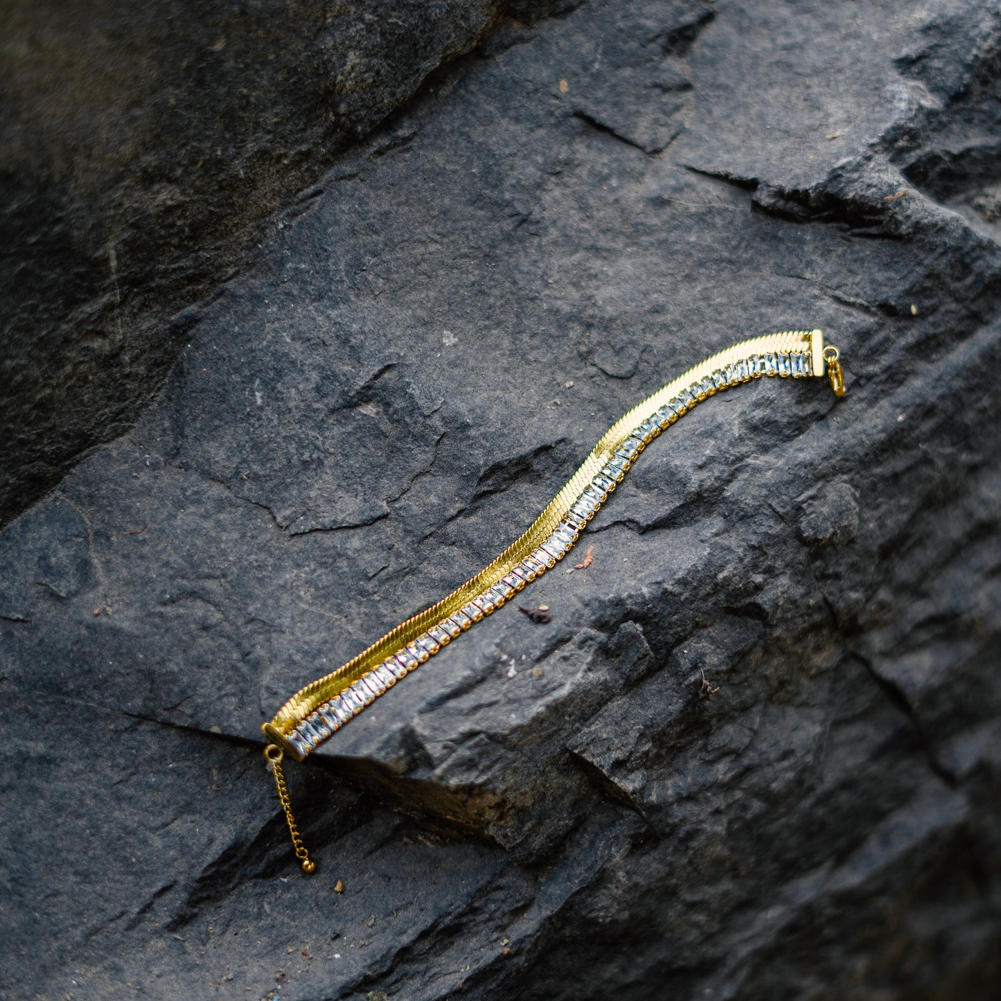 Elegant 18K Gold-Plated Anti-Tarnish Bracelet Set