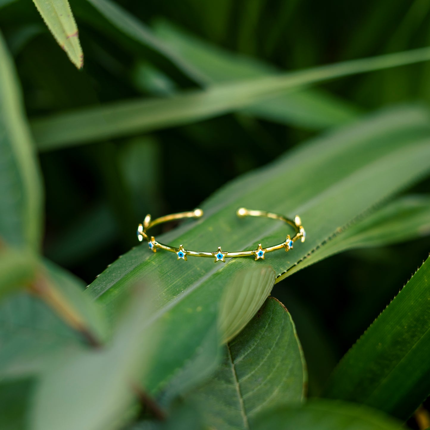 Starry Charm 18K Gold-Plated Anti-Tarnish Bracelet
