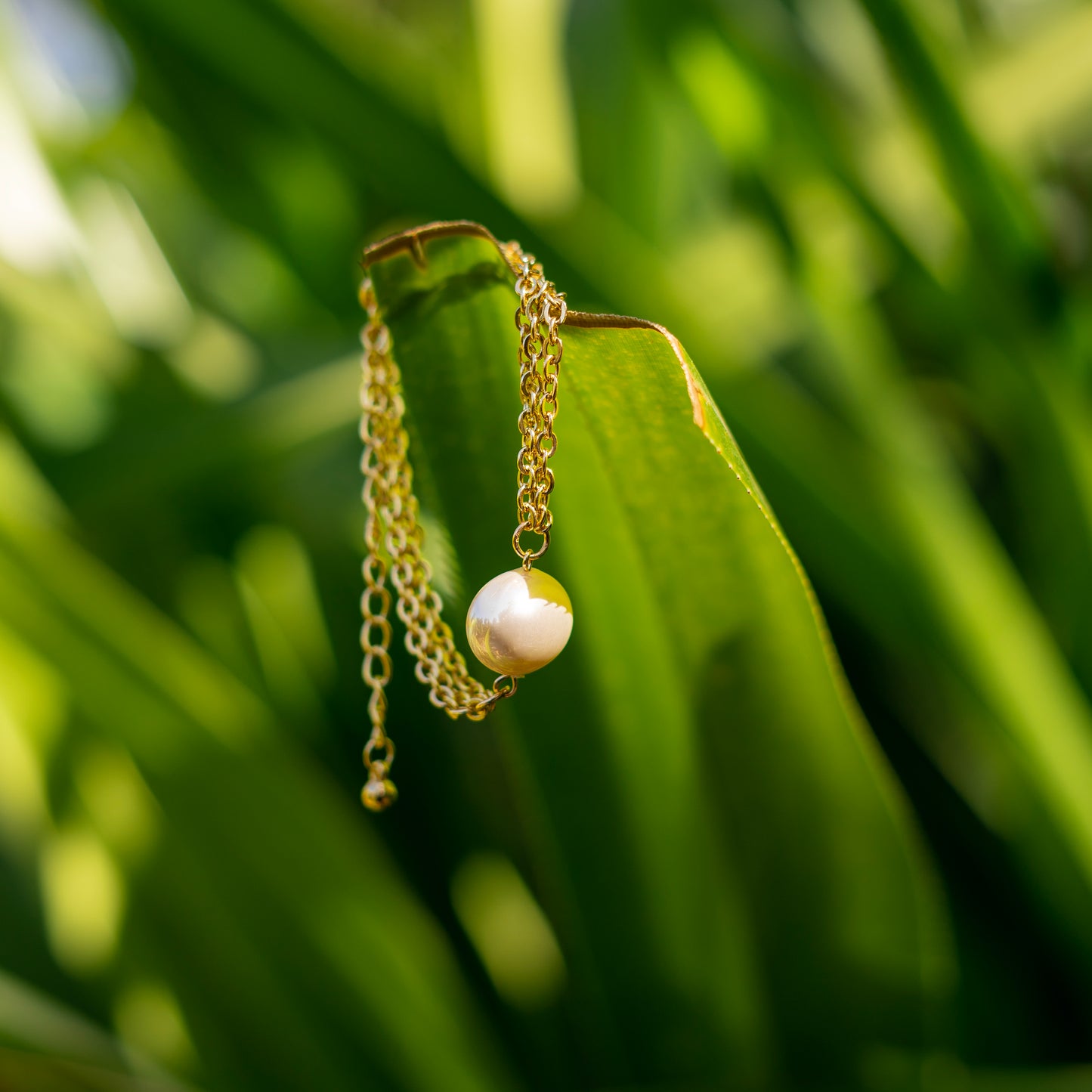 Pearl Chain Bracelete