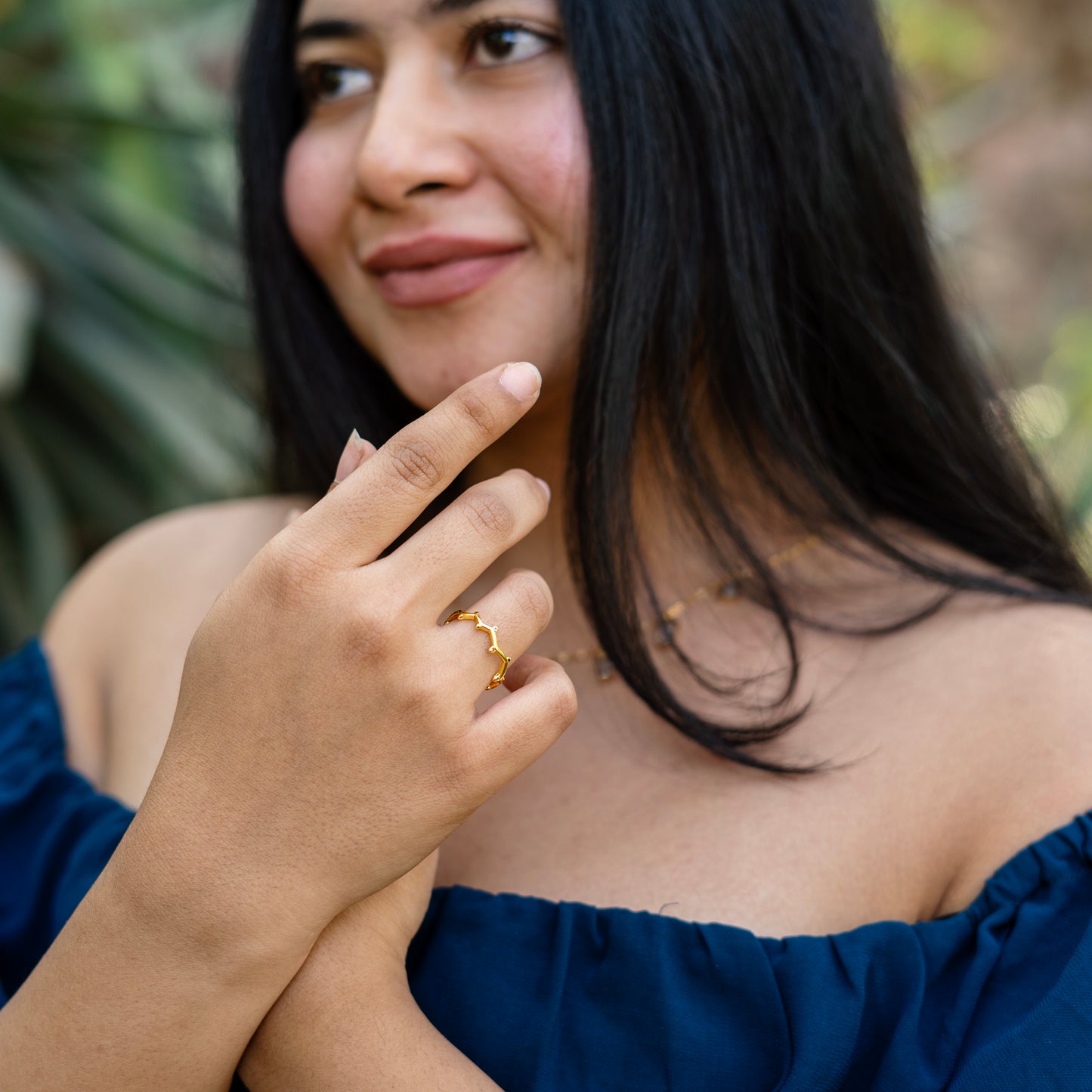 Minimalist Crown Ring