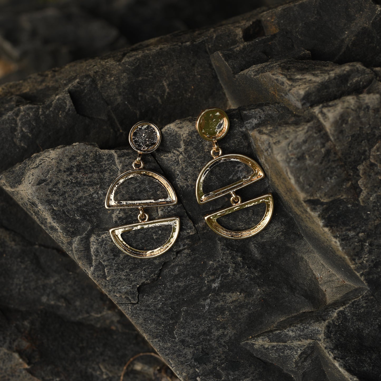 18K Gold Plated Drop Earring