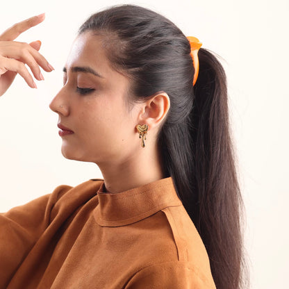 Melting Heart Earring 18K Gold Plated