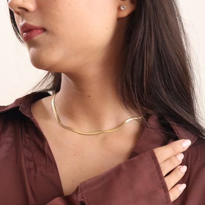 Snake Chain 18K Gold Plated