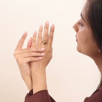 Shell Ring 18K Gold Plated