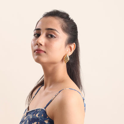 Classic 18K Gold Plated Drop Earring