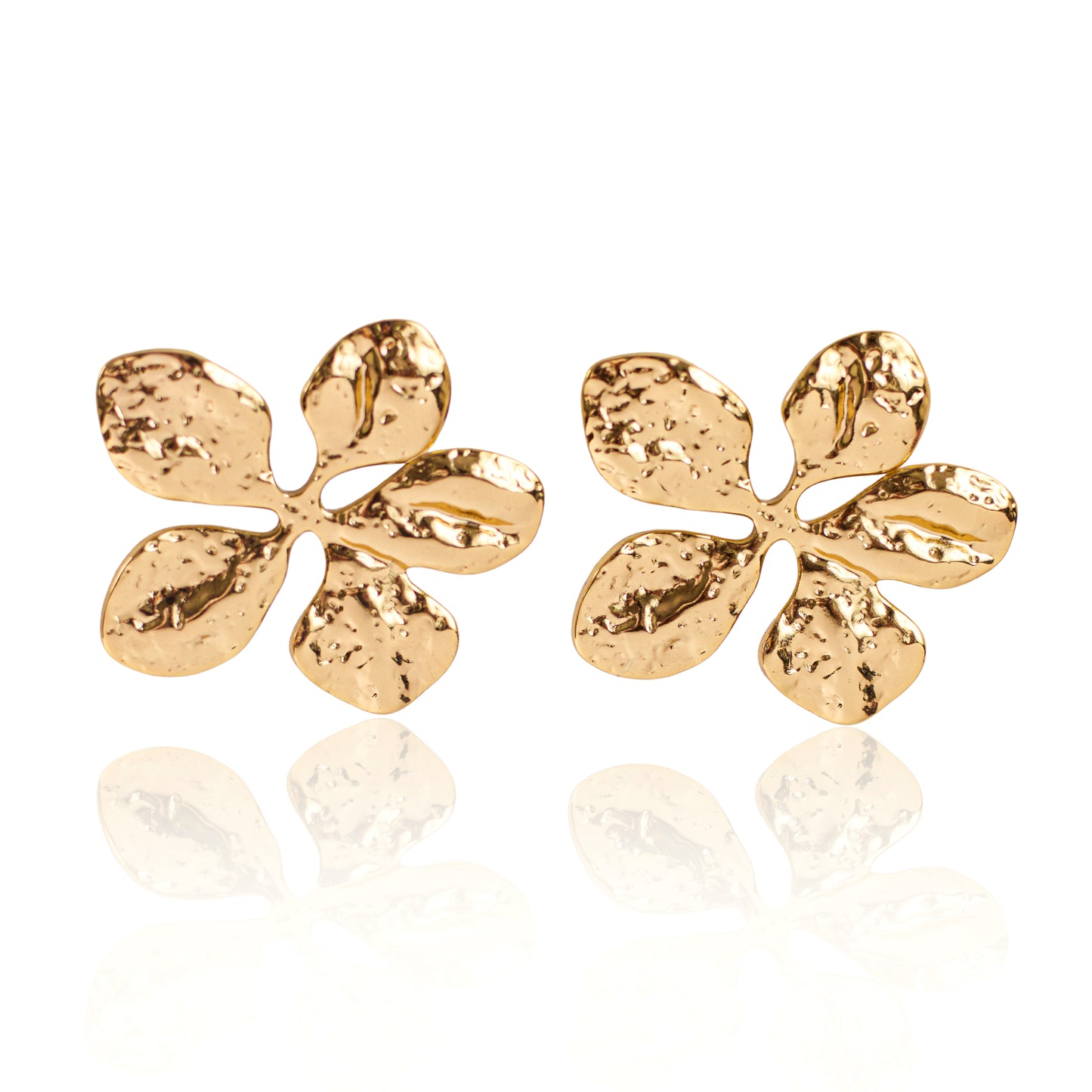 Flower Studs 18K Gold Plated Earring