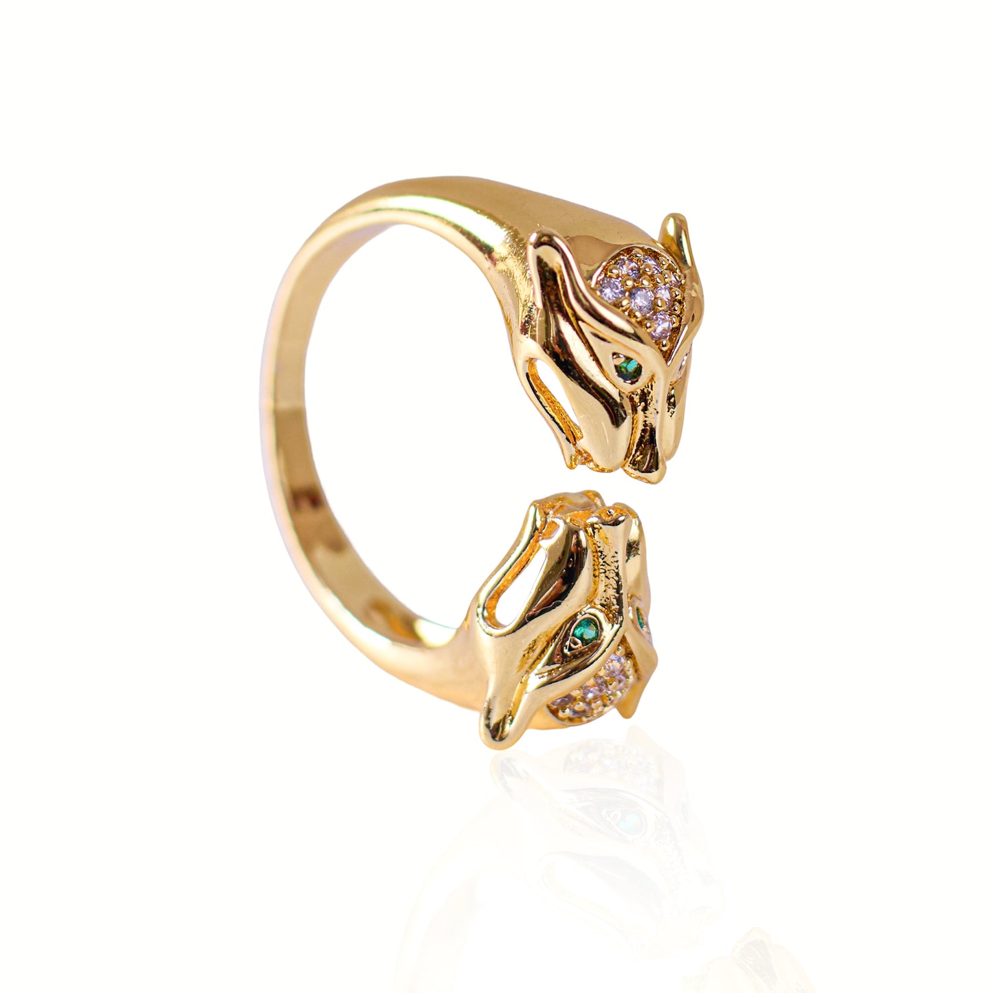 Jaguar  18K Gold Plated Ring