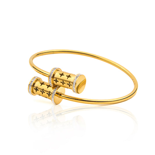 Studded Cylinderical Kada