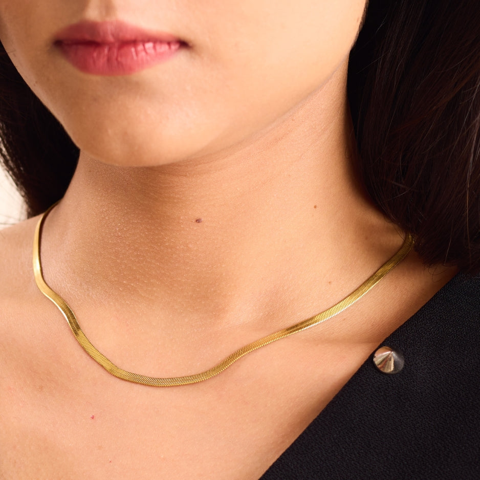 Snake Chain 18K Gold Plated