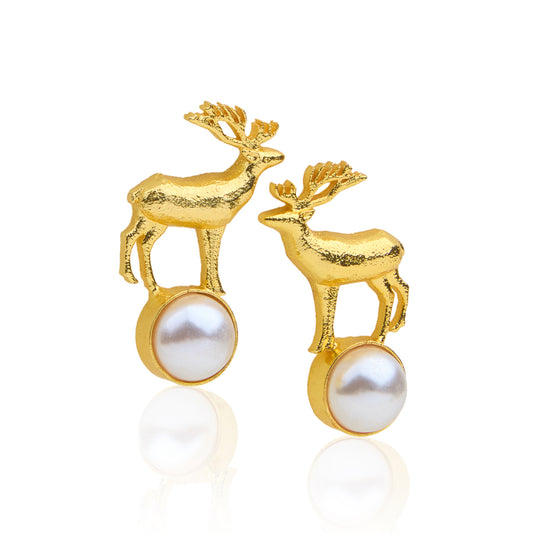 Reindeer Studs Earring