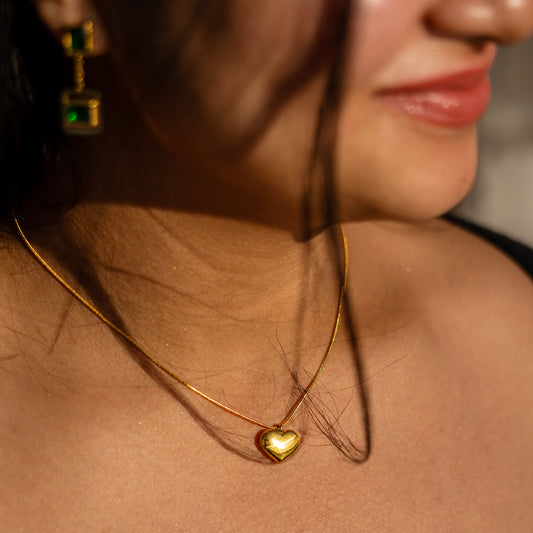 Gold Heart Necklace