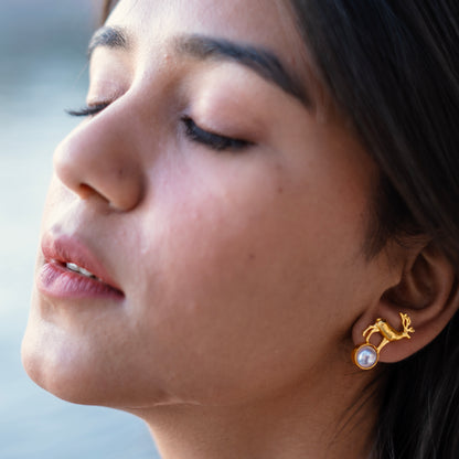 Reindeer Studs Earring