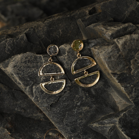 18K Gold Plated Drop Earring